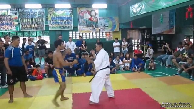 Kyokushin Karate [черный пояс] vs Muay Thai
