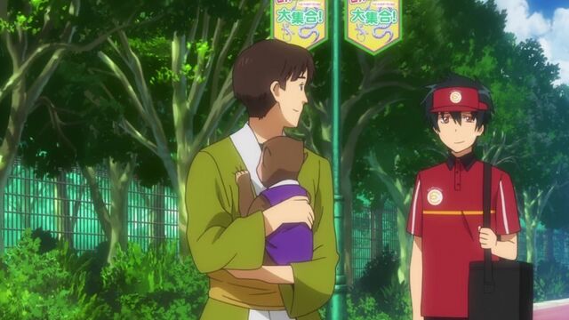 Серия 10 (10) сезон 1 (ТВ-1) - Сатана на подработке! / Hataraku Maou-sama!