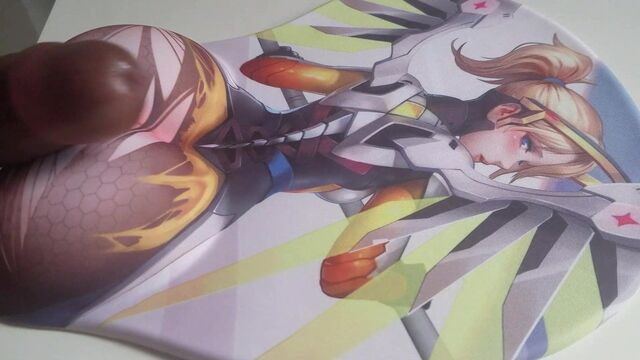 Mercy (Overwatch) Mousepad Cum Tribute