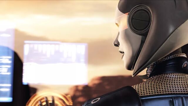 Tali становится любопытным на предмет огромного члена Edi - впервые