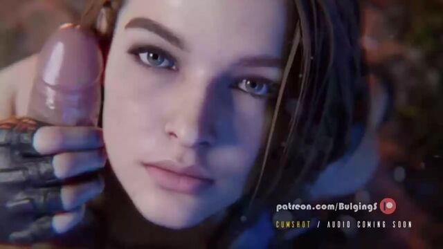 Jill Valentine, Handjob Tease (Bulging Senpai) [Resident Evil] 3D Porno R34