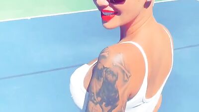 Голая Amber Rose