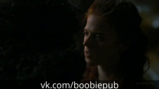 Голая Роуз Лесли (Rose Leslie / Игритт) из сериала "Игра престолов" (Game of Thrones)