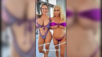 Sky Nicole и Jazmyne Day! две идеальные пластиковые куклы Барби