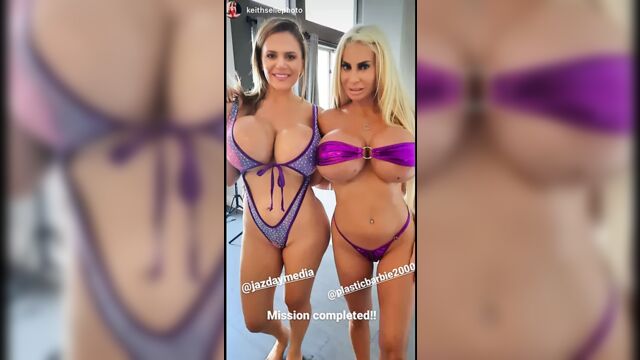 Sky Nicole и Jazmyne Day! две идеальные пластиковые куклы Барби