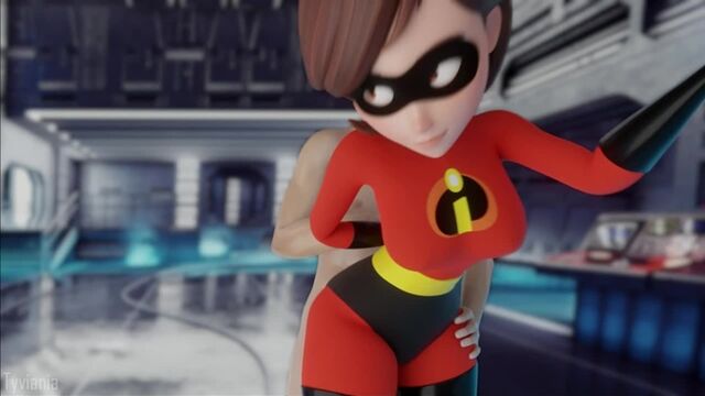 Helen parr [by tyviania, the incredibles, hentai, porn, 3d hentai, game porn]