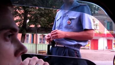 Прикол с сотрудником ДПС. Его нервы не выдерживают
