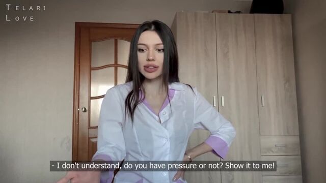 Медсестра с красивой писей - лучшее лекарство от всех болезней