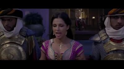 Aladdin - Speechless Scene complete (Naomi Scott)