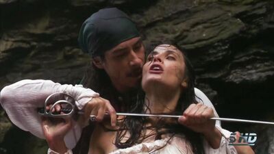 Pilar Rubio Nude - Piratas s01e01 (2011) HD 720p