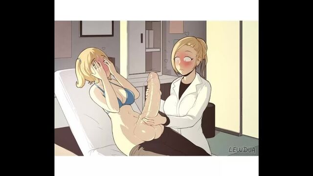 [Lewdua 2D] - hard exam [Futanari / Futa] 1080p