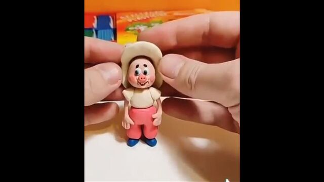 Лепим Фунтика из пластилина