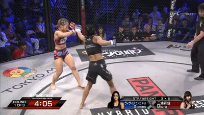Ayaka Miura vs Viviane Araujo Gomes