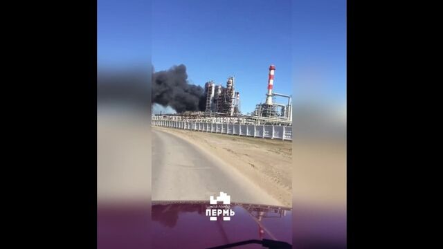 В Перми пожар на ПНОСе. 14 апреля 2019