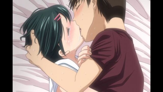 Одноклассница с первым размером (часть 2 ) | サイズ クラスメイト [ Хентай, school, virgin, rape, oral sex, group sex, handjob ]