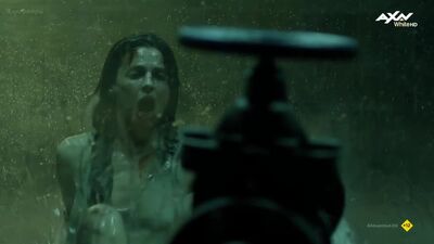 Stana Katic Nude (covered) - Absentia s01e01 (2017) HD 720p Watch Online