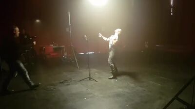 Tete Novoa: Así se grabó...."Mi Venganza" de Saratoga. Momentazo con Roberto Peromingo de LittleClip Production