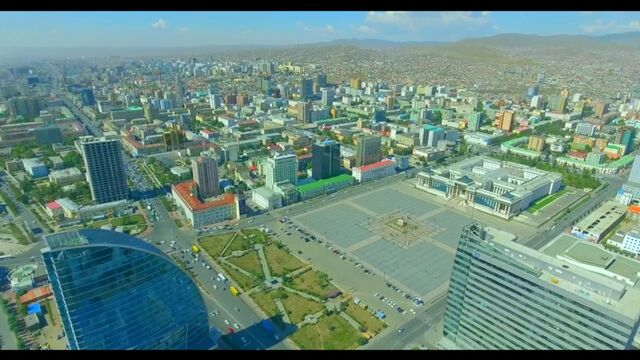 Ulaanbaatar, Mongolia DRONE TIME LAPSE PHANTOM 4