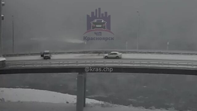 Николаевский мост 27.01.2021 ЧП Красноярск