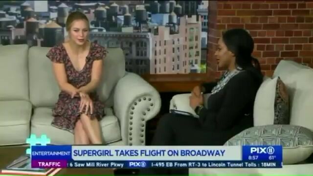 Supergirl actress Melissa Benoist stars as Carol King in Broadway show Beautiful. - Source