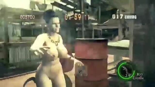 Resident Evil 5 — Excella Gionne Full Nude Mod