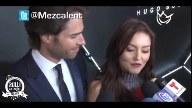 Sebastián Rulli y Angelique Boyer evento Hugo Boss,Platicaron de su nuevo proyec