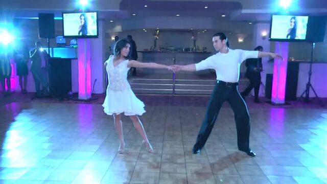 Amanda Figueroa Sweet 16 sixteen Dance mixbachata_salsa_ with Ernesto Palma