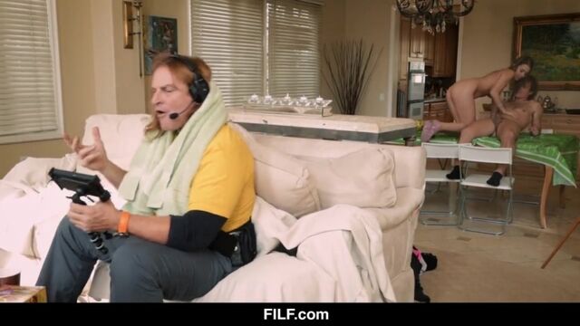 STEPDAUGHTER JILL KASSIDY SAYS FUCK FOOTBALL! CUM FUCK ME INSTEAD STEPBRO