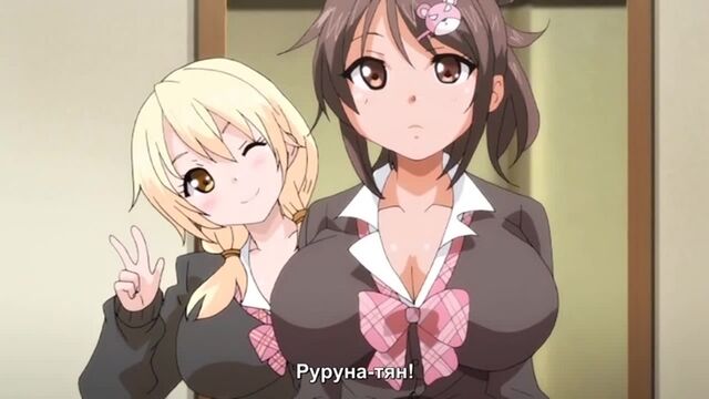 Вишенки и гяру / Cherry & Gal's / Вишнёвые Гяру / Целка и гяру 01 1 серия [RUS sub] (hentai, хентай, anime porno, sex)