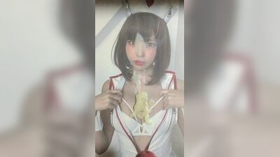 SOP cum tribute enako cosplayer bukkake