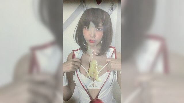 SOP cum tribute enako cosplayer bukkake