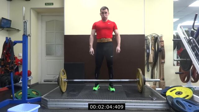 Арман, становая тяга 67.5 кг