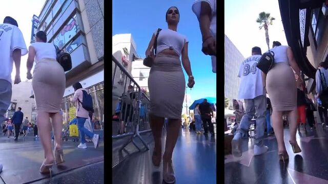 Amazing Candid Ass Girl In Tight Skirt – The Candid Bay_2