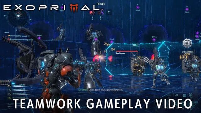 Exoprimal - Teamwork Gameplay Video