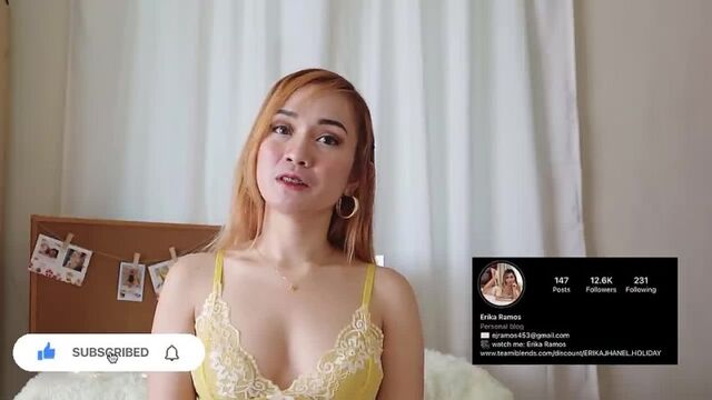 ALL YELLOW LINGERIE TRY ON HAUL FT. SHEIN _ ERIKA RAMOS
