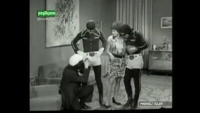 Maskeli Üçler 1971 Levent Çakır Safiye Yankı Behçet Nacar Fantastik Türk Film