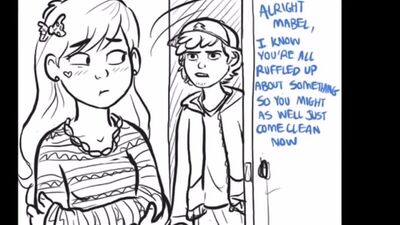 Dipper x Mabel-Pinecest