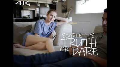 Scarlett Sage - Scarlett's Truth or Dare [ Teen, Porn, Creampie, 4K ]