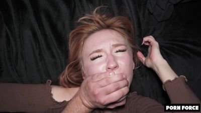 A red-haired beauty with big tits gets fucked hard in this steamy video