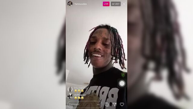 Знаменитый Dex рэппер получает головокружительное проникновение в Instagram