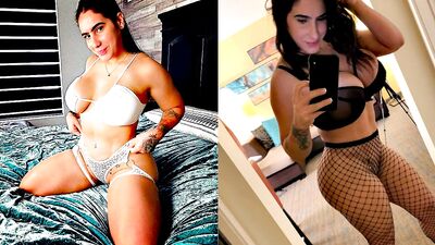 The kinkiest anal gapping action with big booty busty Latina
