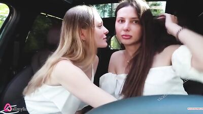 Vica and Milla are shooting another one video together