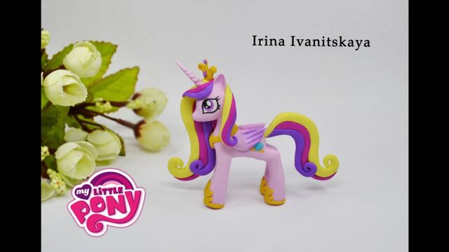 Принцесса Каденс ❤ Май Литл Пони. Полимерная глина мастер класс. My Little Pony