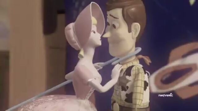 ↬ toy story ; woody x bo