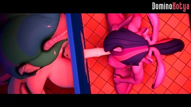 Princess Celestia Futanari Cum on Ass Twilight Sparkle (MLP)