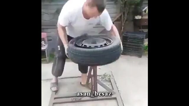 Станок для шиномонтажа своими руками
