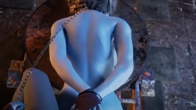 (Sound)Mara Sov&Petra Venj lesbian sex pov ver.2 [Destiny;Porn;Hentai;Strapon;Yuri;R34;Blender;порно;секс;юри]
