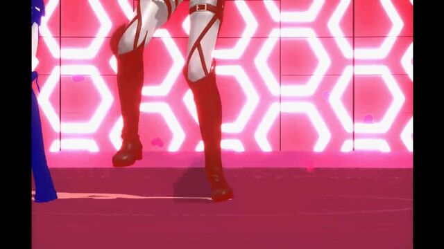 {MMD} Annie and Mikasa Number 9