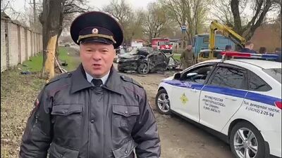 В Новочеркасске в аварии насмерть разбились 5 подростков (18.04.2021)