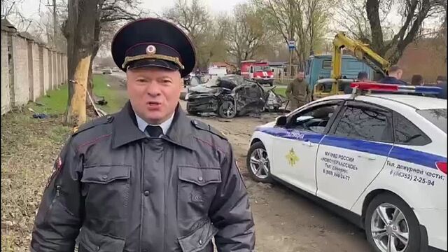 В Новочеркасске в аварии насмерть разбились 5 подростков (18.04.2021)